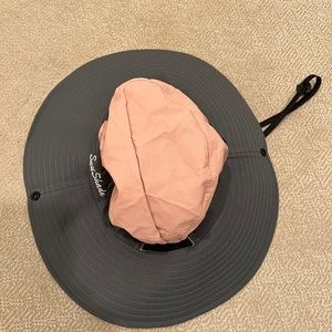 SunShade Hat Side Vents Pony Tail Hole Adjustable Straps